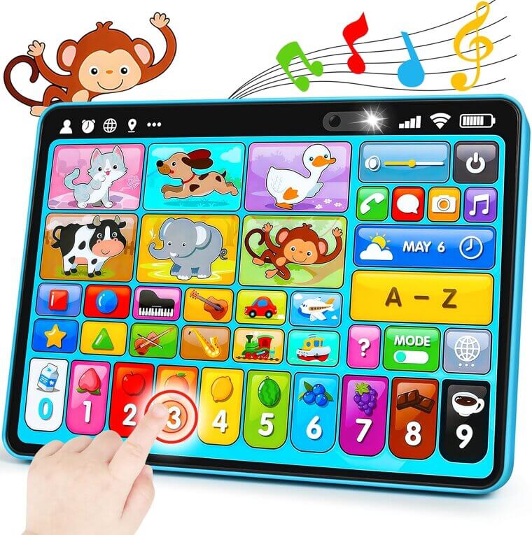 Trilingual Learning Tablet for Kids - Fun & Educational! - 13% Off!