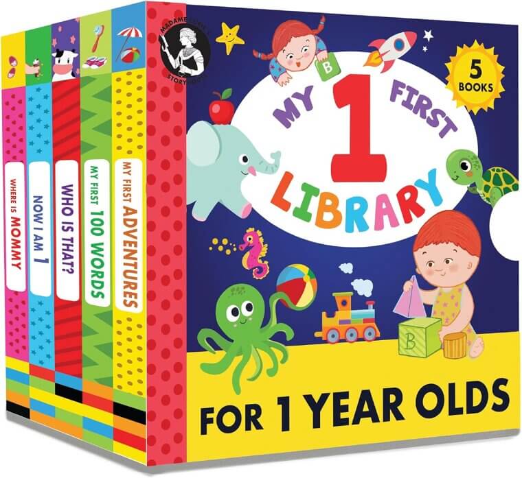 Madame Curie’s Baby Library - Perfect Gift for Toddlers 