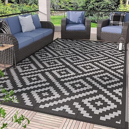 Versatile Outdoor Patio Rug that Transforms Any Space. 