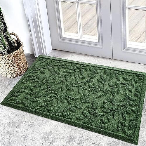 Sturdy Front Entrance Doormat that Keeps Dirt Outside. 