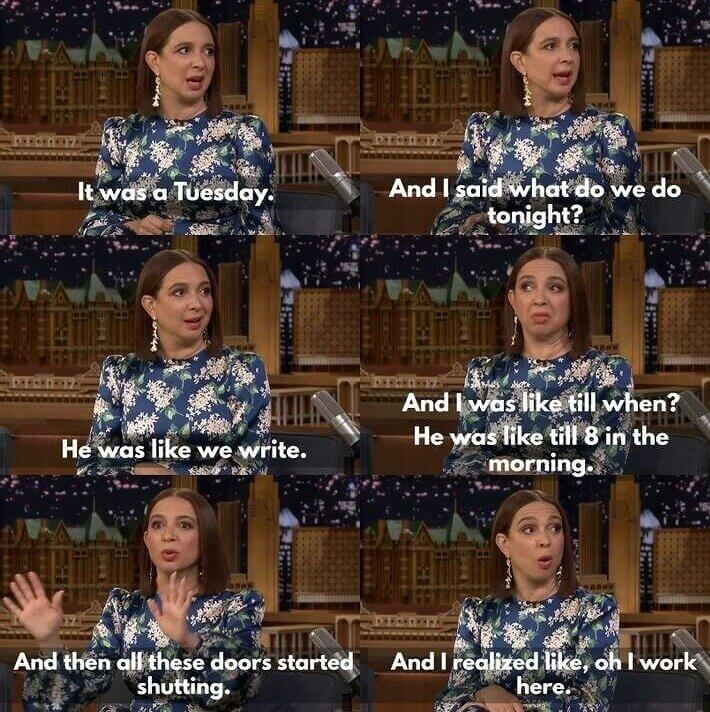 Maya Rudolph - From Thrilled Writer to Exhausted SNL Warrior