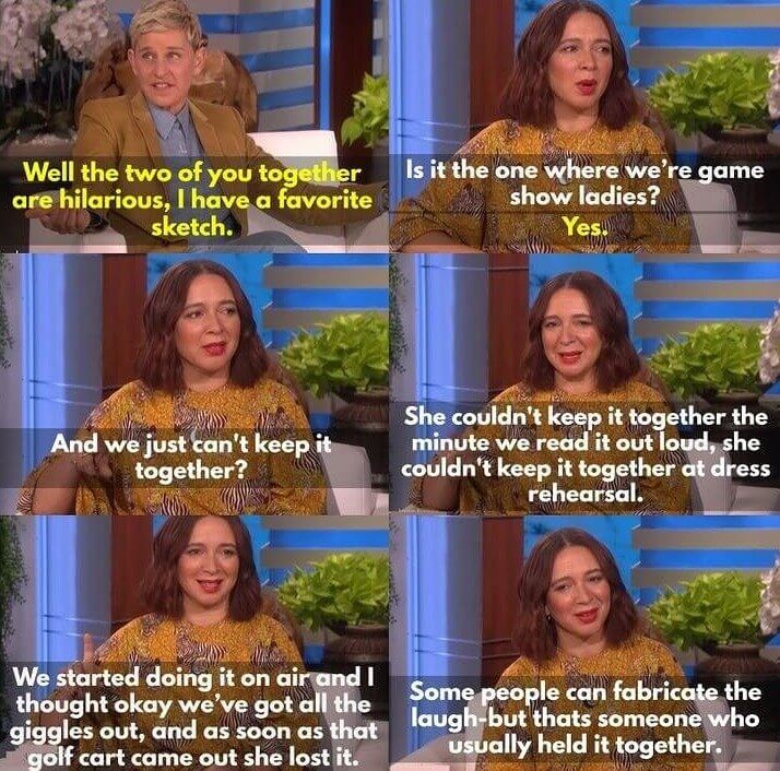 Wiig and Rudolph - The Unstoppable Laughter Duo