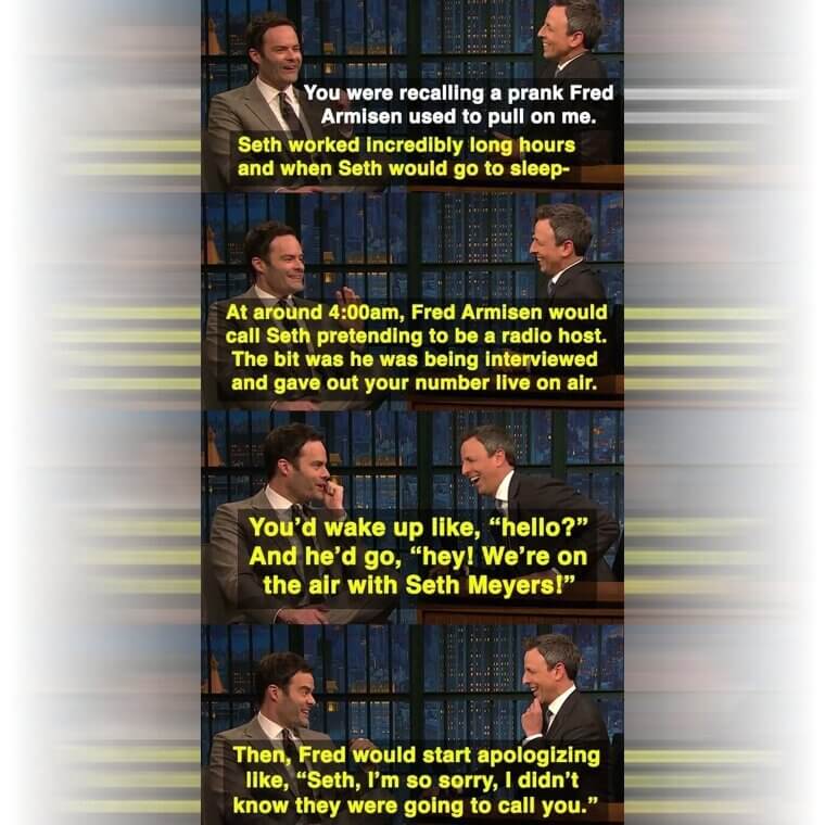 Seth Myers: SNL's Sleepy Prank Magnet