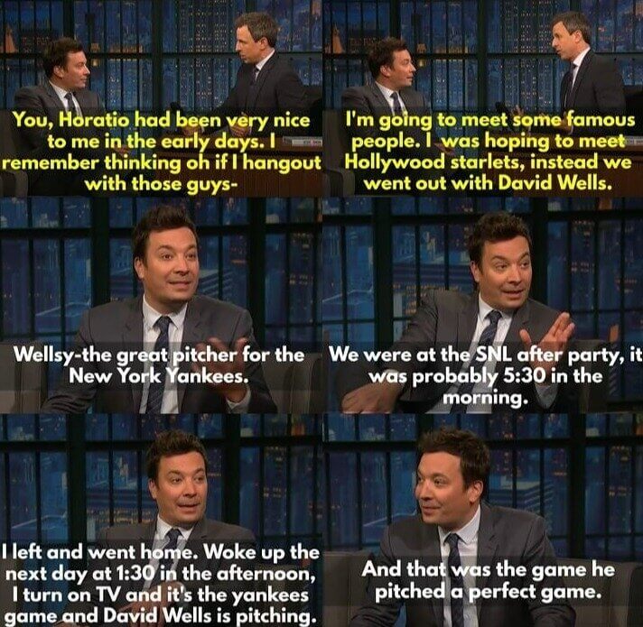 David Wells' Hangover Heroics With Seth & Jimmy