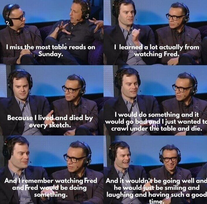 Bill Hader - Taking It Easy With Fred Armisen's Comedy Zen