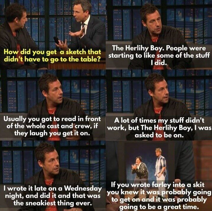 Adam Sandler's SNL Skit Struggles - From Guffaws to Genius