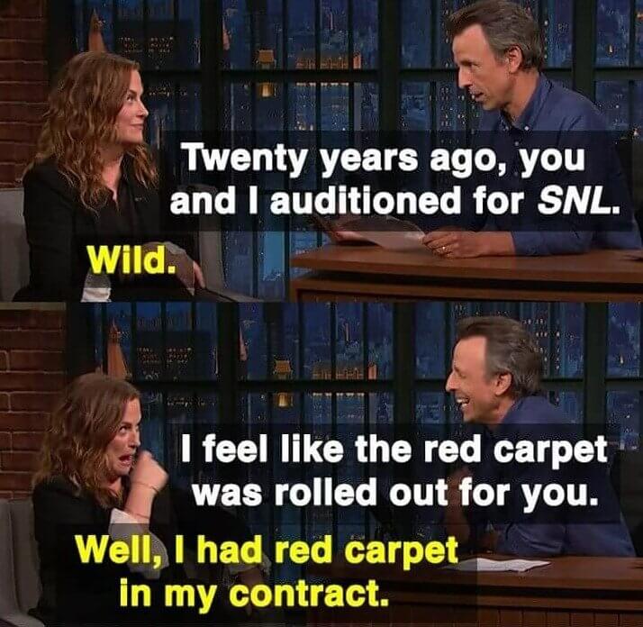 Amy Poehler Successful Comedian Before and During the Show