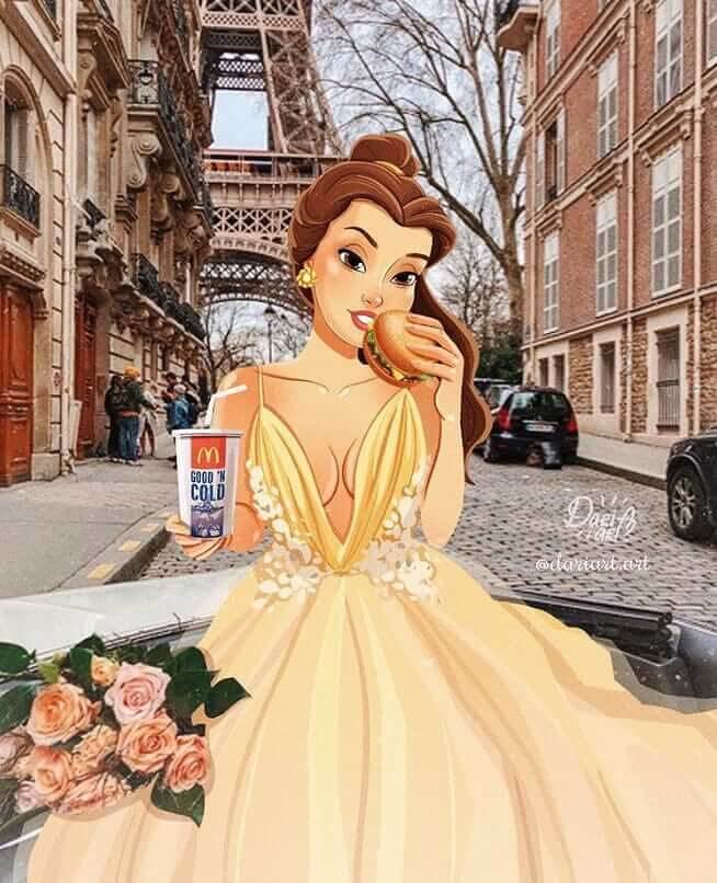 18 Of Your Favorite Disney Princesses Perfectly Transformed Into Modern