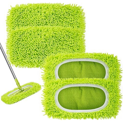 Versatile Microfiber Mop Pads that Make Floor Cleaning Effortless. Now 62% Off!