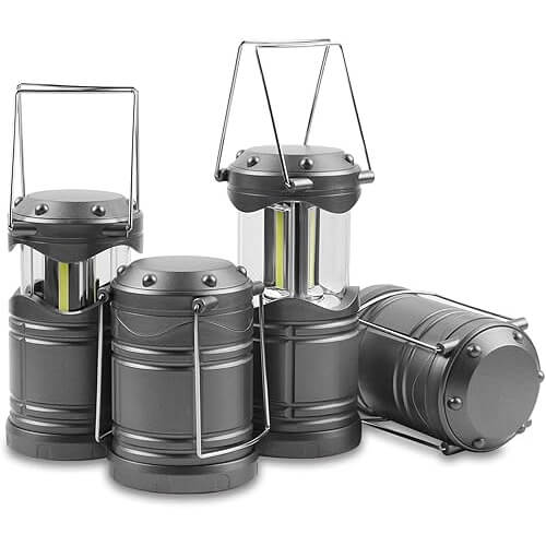 Portable LED Camping Lantern 4-Pack that Lights Up Any Emergency. Now 17% Off!