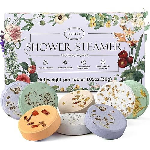 Luxurious Shower Steamers that Transform Your Bathroom into a Spa. 