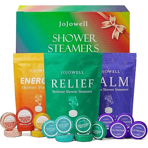 Premium Aromatherapy Shower Steamers that Melt Away Stress. Now 20% Off!
