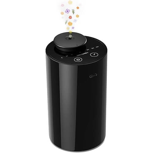 Sleek Waterless Oil Diffuser that Creates Instant Aromatherapy Anywhere. Now 7% Off!