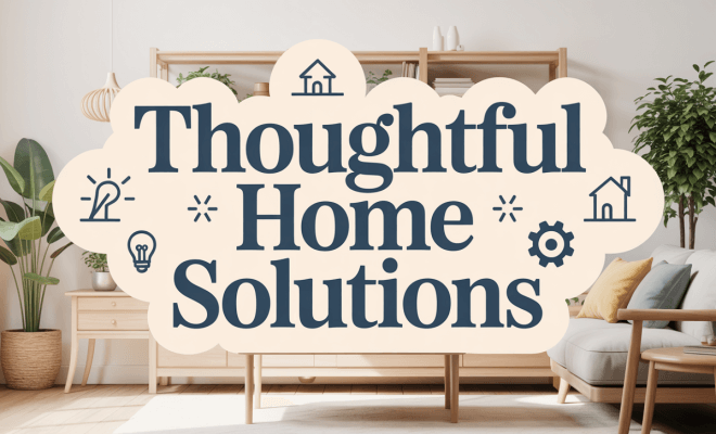 Thoughtful Home Solutions That Simplify Daily Maintenance