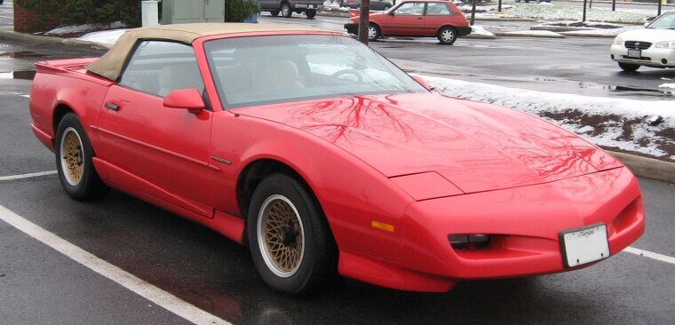 The Sleek Pontiac Firebird Trans Am