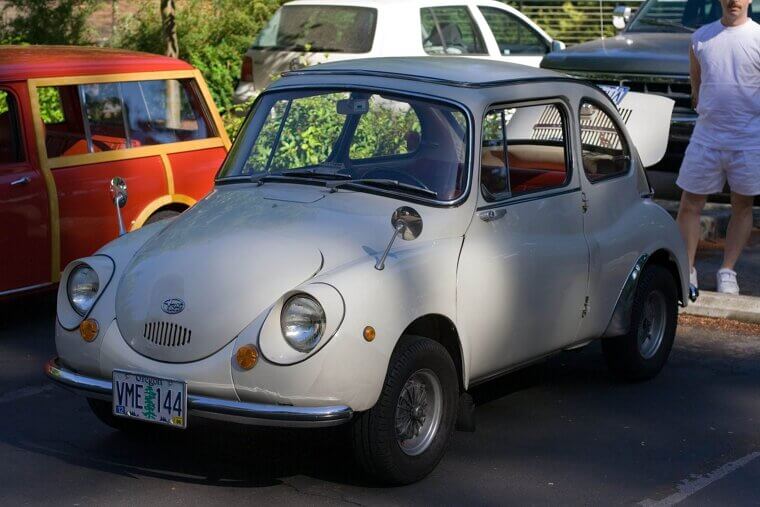 The Fun and Tiny Subaru 360 Microcar