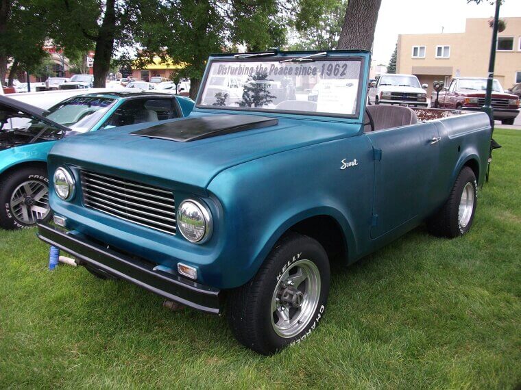The Rugged International Scout Off-Roader