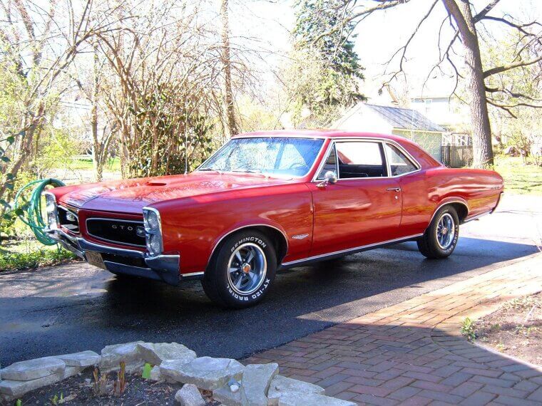 The Stylish Pontiac GTO Muscle Car