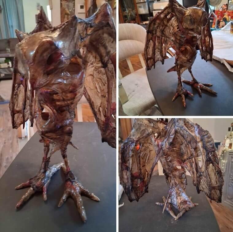 Corpse Owl Decor, of Course