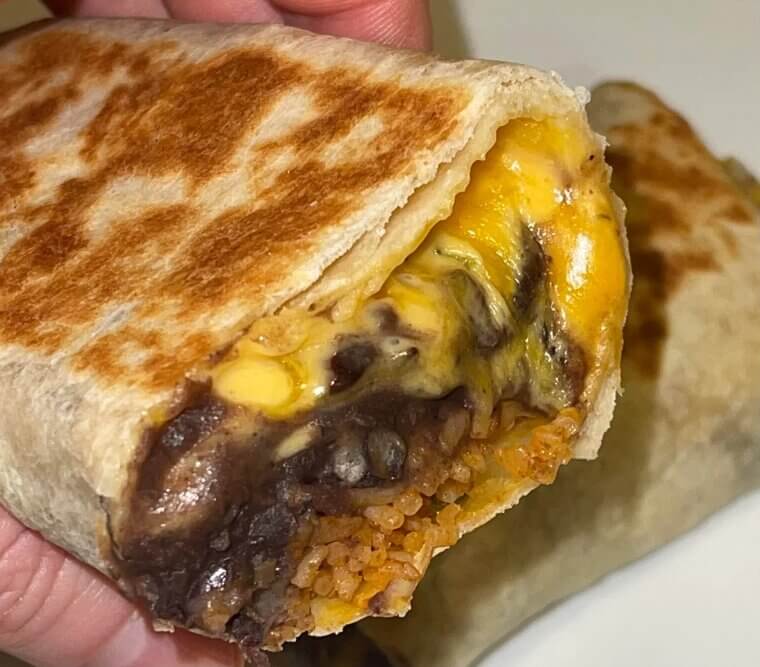 Egg and Bean Burrito - 25g