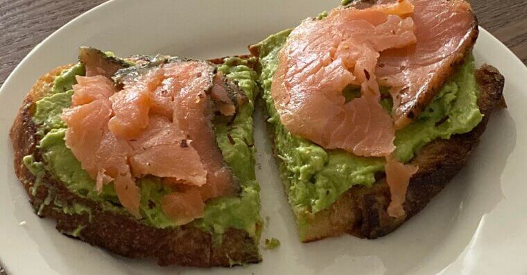 Smoked Salmon and Avocado Toast