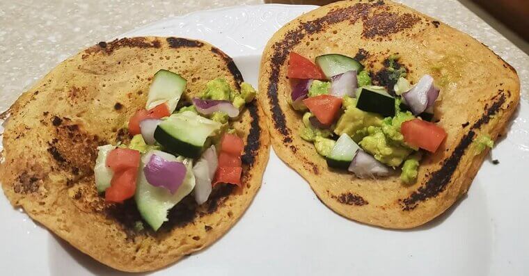 Lentil and Veggie Wrap