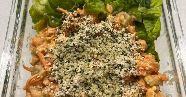 Buffalo Chickpea Salad