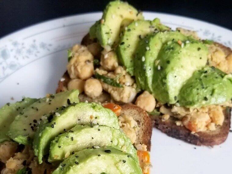 Chickpea and Avocado Smash