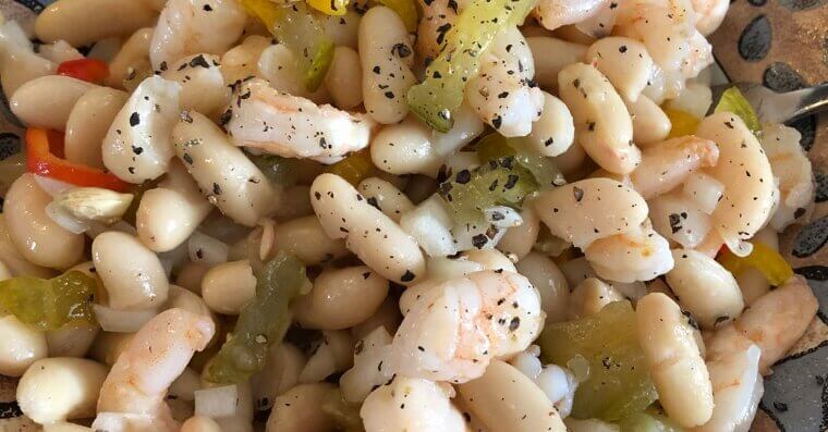 Shrimp and White Bean Salad