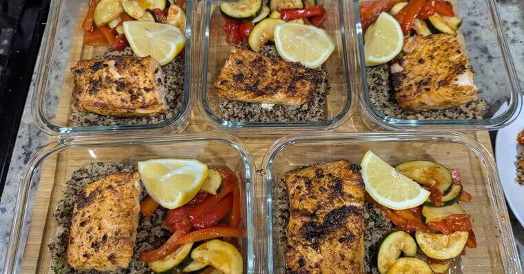 Salmon and Quinoa Salad