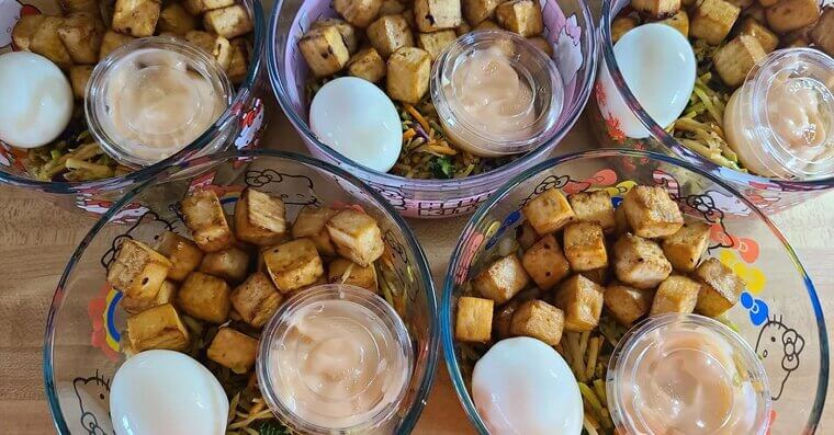 Egg and Veggie Grain Bowl