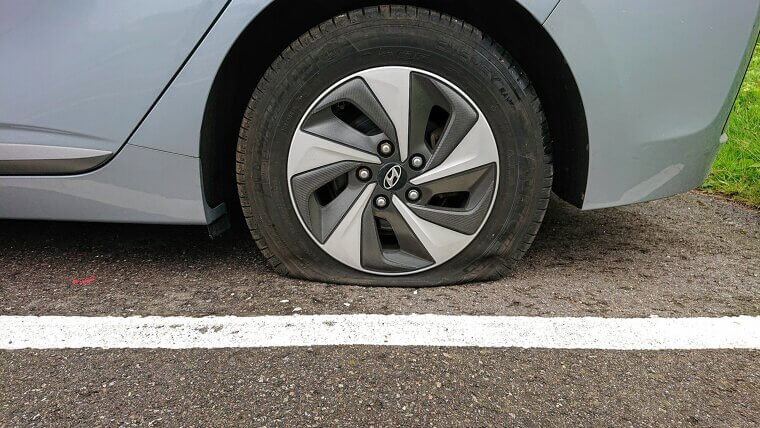 You Can Drive With a Flat Tire for a Short Time