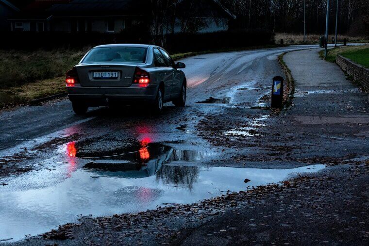You Shouldn’t Drive Through Puddles