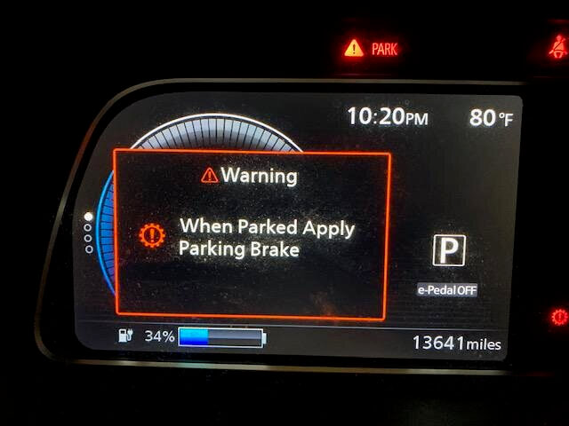 ​Driving With the Parking Brake On