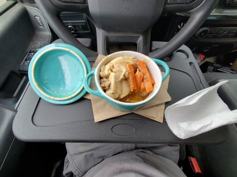 ​Eating in the Car