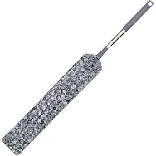 Smart Extendable Gap Duster with Microfiber Head that Simplifies Deep Cleaning. 