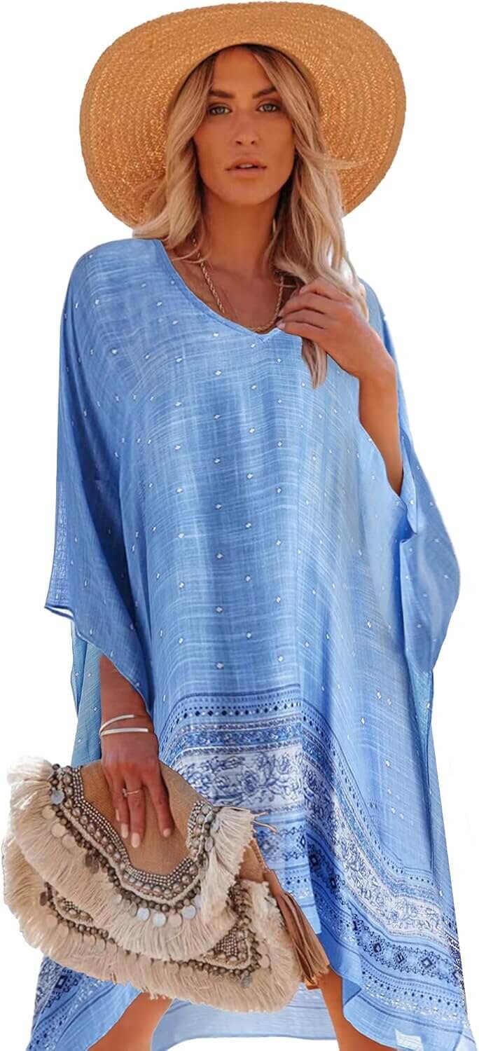 Moss Rose Cover Up - Perfect for Beach & Vacation! 