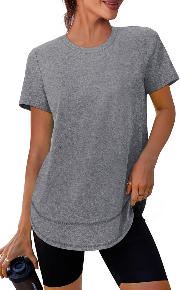 Women's Workout Tops - Sun Protection & Quick Dry for Active Adventures 