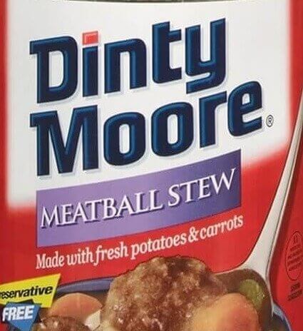 Dinty Moore Meatball Stew