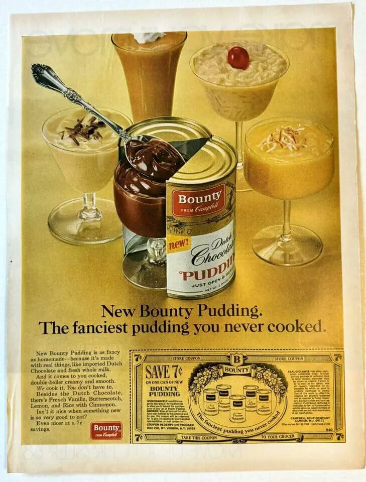 Campbell’s Bounty Pudding