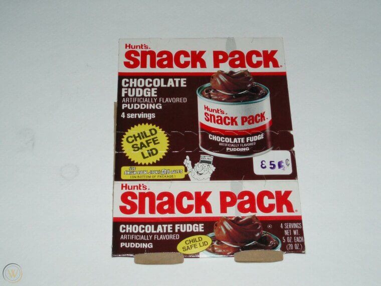 Hunt's Canned Snack Pack Pudding