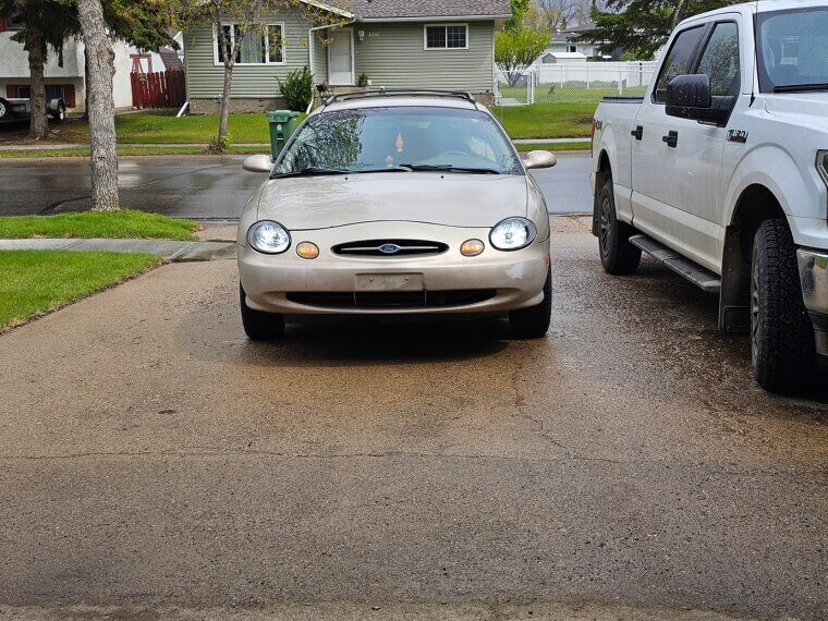 1998 - $15,988 for a Ford Taurus