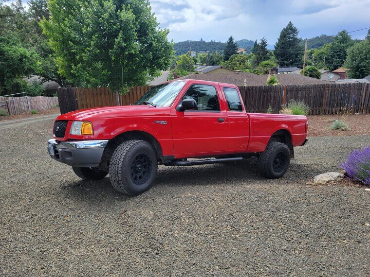 2003 - $8,995 for a Ford Ranger