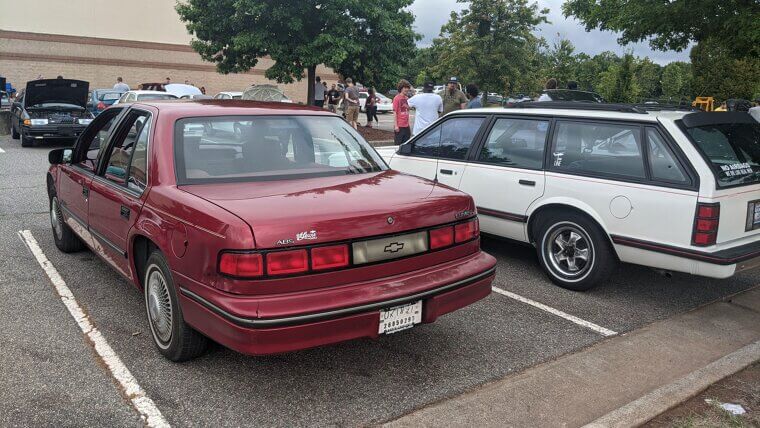 1993 - $12,599 for a Chevrolet Lumina