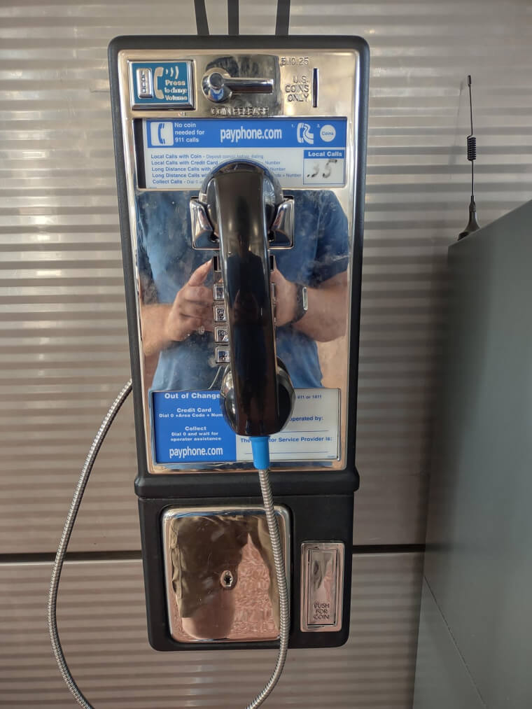 Using Pay Phones in Public