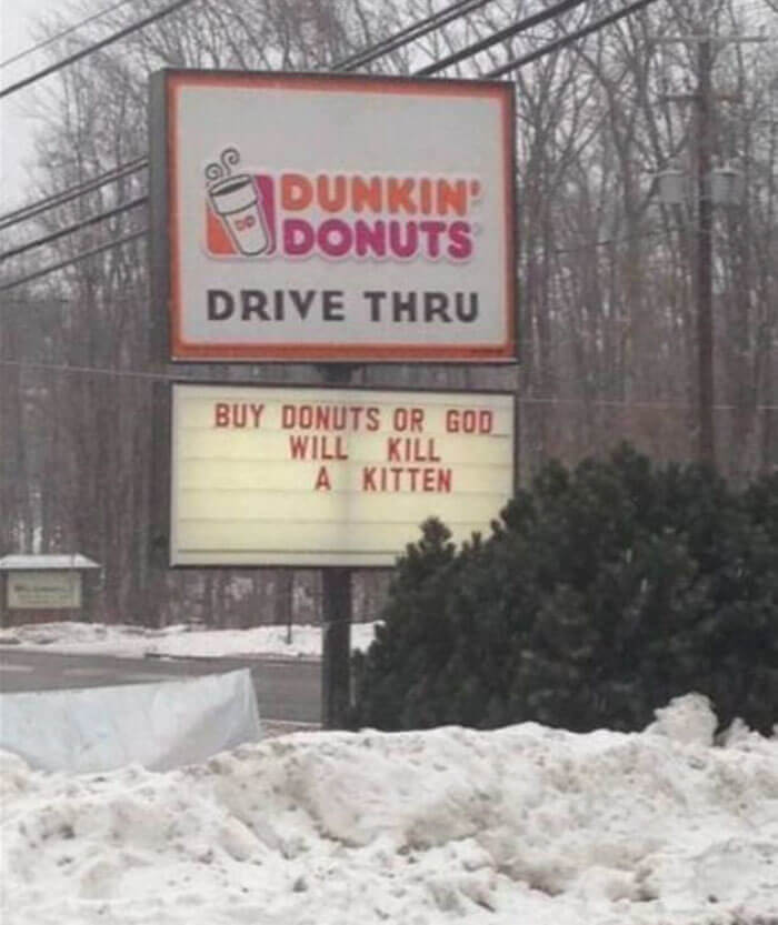 You Better Buy Those Doughnuts