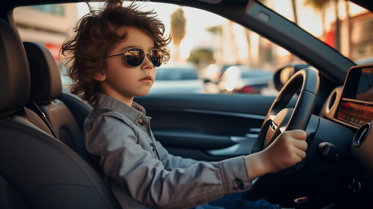 Kids Driving Cars