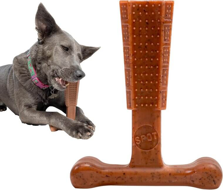 Bam-Bones T-Bone Chew - Durable Fun for Your Pup! - Don’t Miss the 28% Discount!