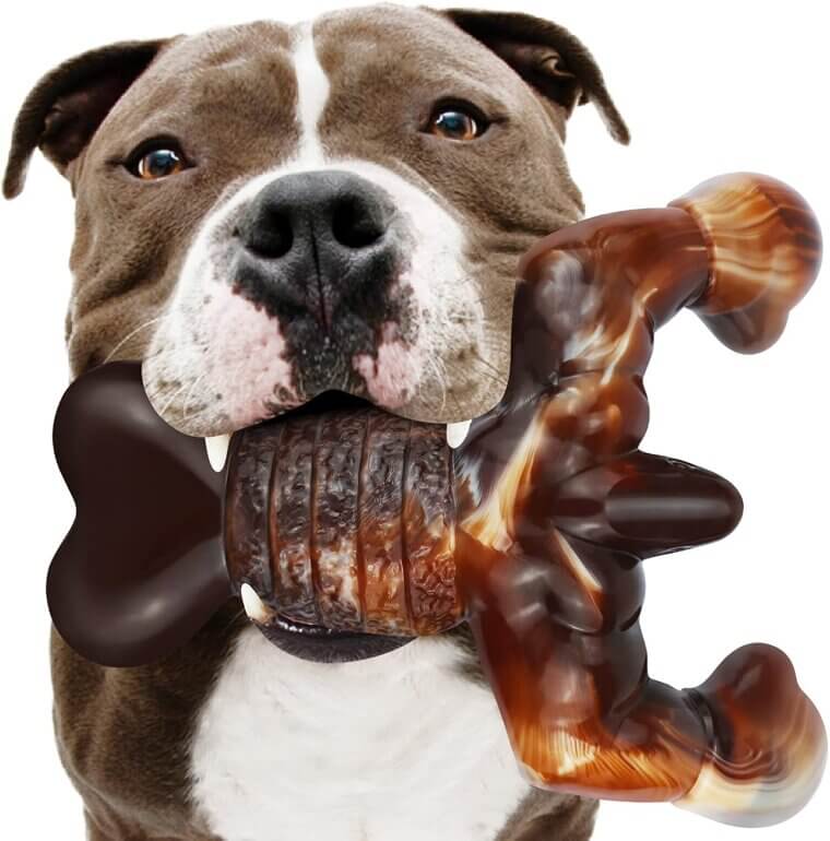 Bacon Chew Bone - Tough Toy for Aggressive Chewers - Enjoy 37% Off!
