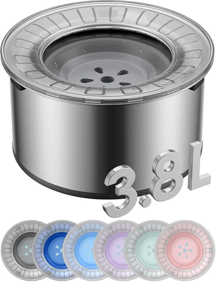 No Spill Dog Bowl - Perfect for Messy Drinkers, Home & Travel - Enjoy 11% Off!